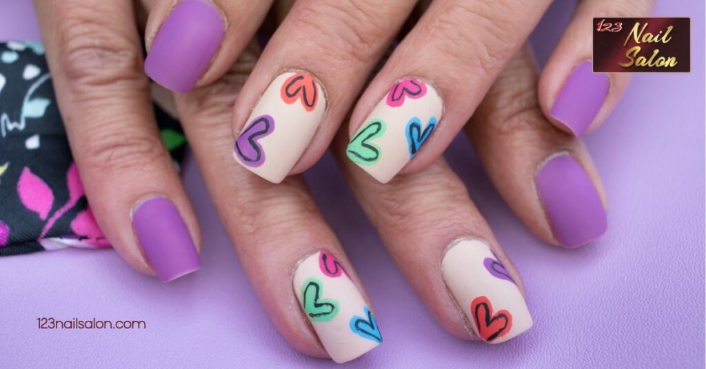 10 Stunning March Nail Ideas to Refresh Your Spring Style and Show Off Your Personality 4 Abstract Art Designs