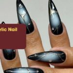 Black Acrylic Nail Ideas