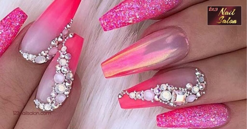 Stunning Ideas for Prom Nails That Will Make You the Star of the Night 4 Bold and Bright Colors
