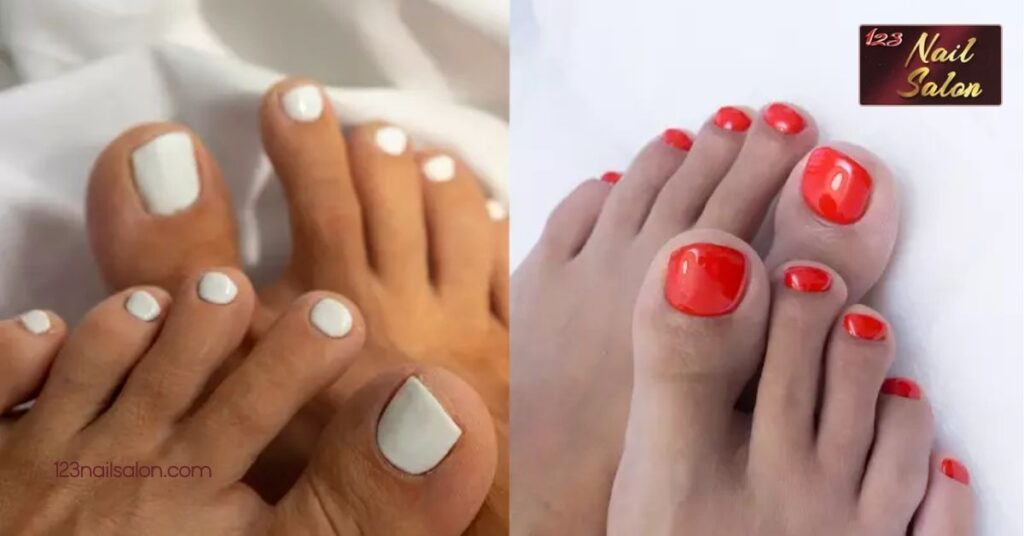 45 Trendy Toe Nail Design Ideas to Elevate Your Summer Style 2 Bright and Bold Colors