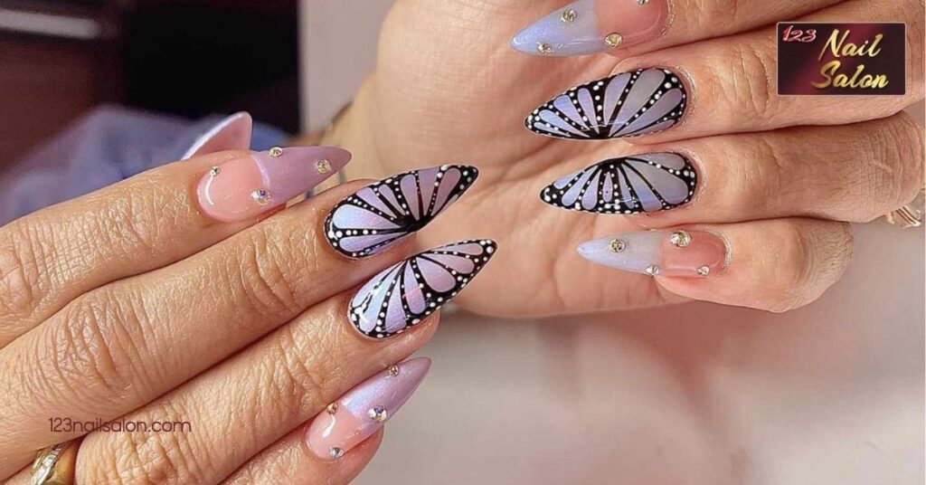 10 Stunning Butterfly Nail Ideas to Transform Your Look and Boost Your Creativity 1 Butterfly Nail Ideas1