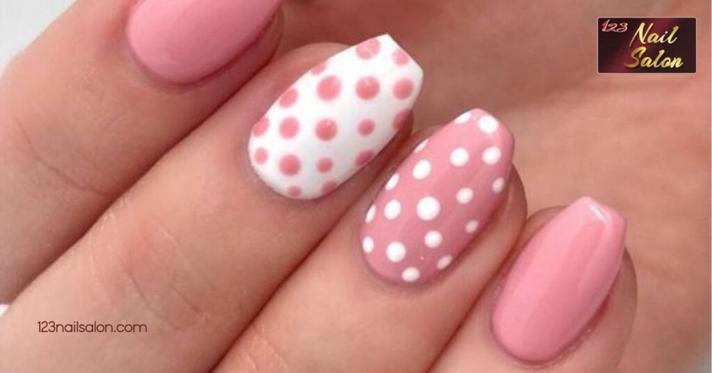10 Chic Preppy Nail Ideas to Elevate Your Style for Every Occasion 6 Chic Polka Dots