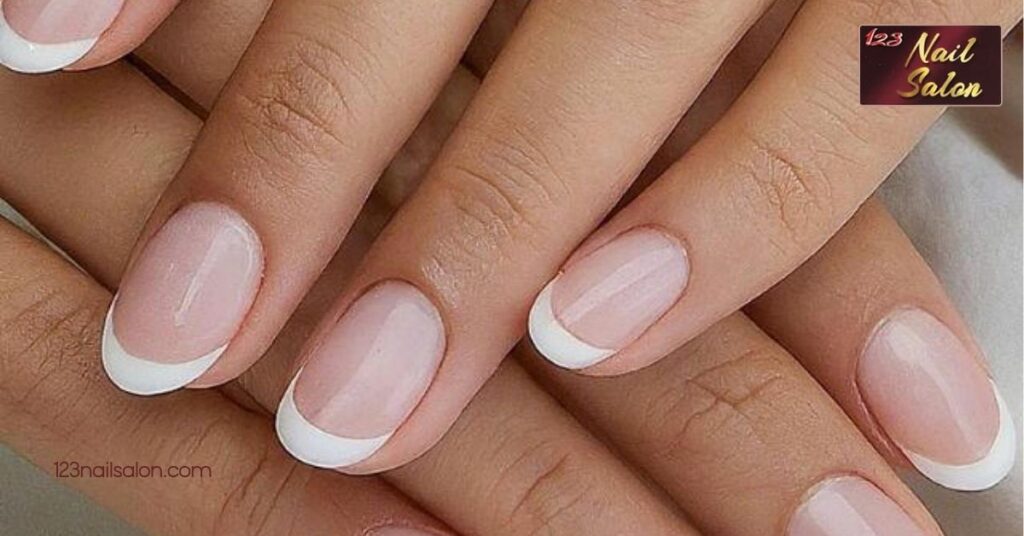 10 Stunning Plain Nail Ideas to Elevate Your Style Effortlessly 2 Classic French Manicure