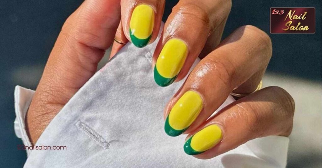 30 Stunning Yellow Nail Ideas to Brighten Up Your Style All Year Round 4 Classic Lemon Yellow Manicures