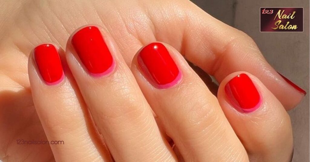 25 Simple Gel Nail Ideas for Effortless Elegance – Perfect for Any Occasion 2 Classic Red Gel Nails