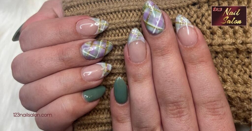 10 Chic Preppy Nail Ideas to Elevate Your Style for Every Occasion 7 Classy Pearls and Gems