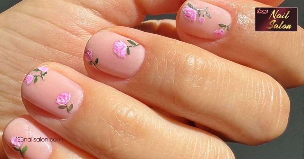 30 Beautiful Nail Ideas to Elevate Your Style for Every Occasion 7 Creative Floral Patterns