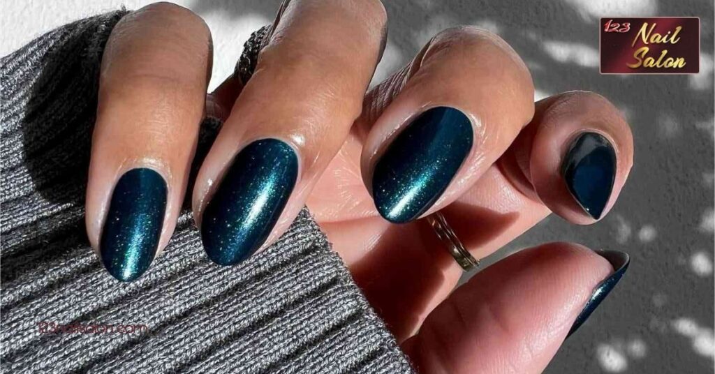 30 Stunning Nail Ideas for November: Embrace Fall Colors and Festive Designs 4 Deep Jewel Tones