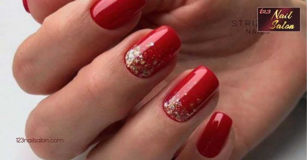 Chic Nail Ideas for Winter: Embrace the Season with Stunning Designs and Colors 2 Deep Red Nail Designs