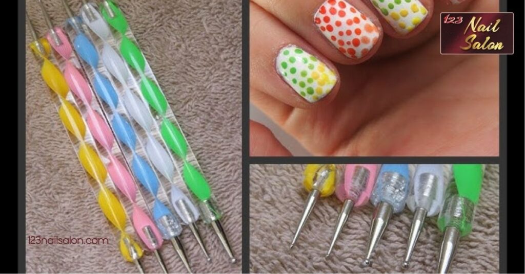 10 Easy Nail Ideas You Can Do at Home for Stunning Designs That Impress 2 Dotting Tools for Fun Patterns