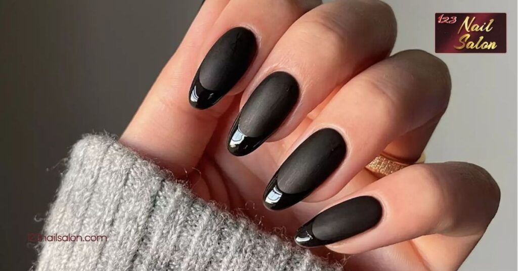 Stunning 2 Color Nail Ideas to Elevate Your Style for Every Occasion 5 Elegant Metallic and Matte Mix