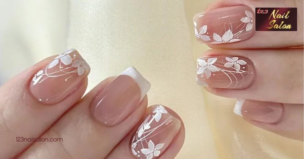 10 Classy Nail Ideas That Will Elevate Your Style for Any Occasion 9 Exquisite Floral Nail Art