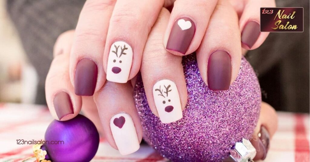 30 Festive Nail Art Ideas for Christmas to Spark Your Holiday Spirit 1 Festive Nail Art Ideas for Christmas