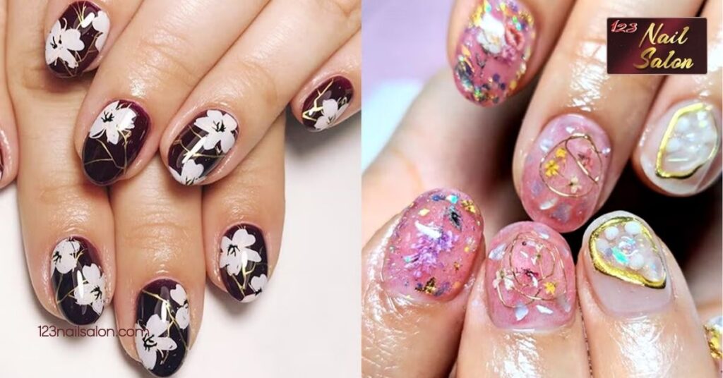 10 Trendy Summer Nail Ideas to Brighten Your Look for Every Beach Party 8 Floral Patterns