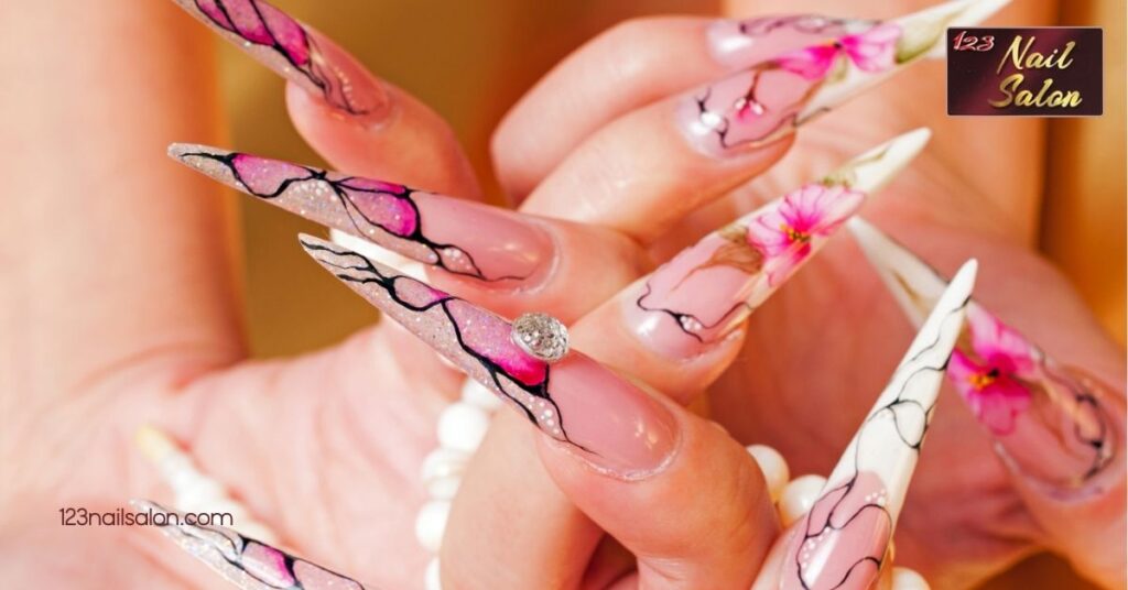 10 Stunning March Nail Ideas to Refresh Your Spring Style and Show Off Your Personality 2 Floral Patterns for Spring