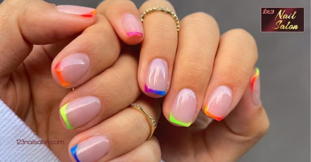 10 Stunning Nail Color Design Ideas to Elevate Your Style for Any Occasion 4 French Tip Nail Color Designs