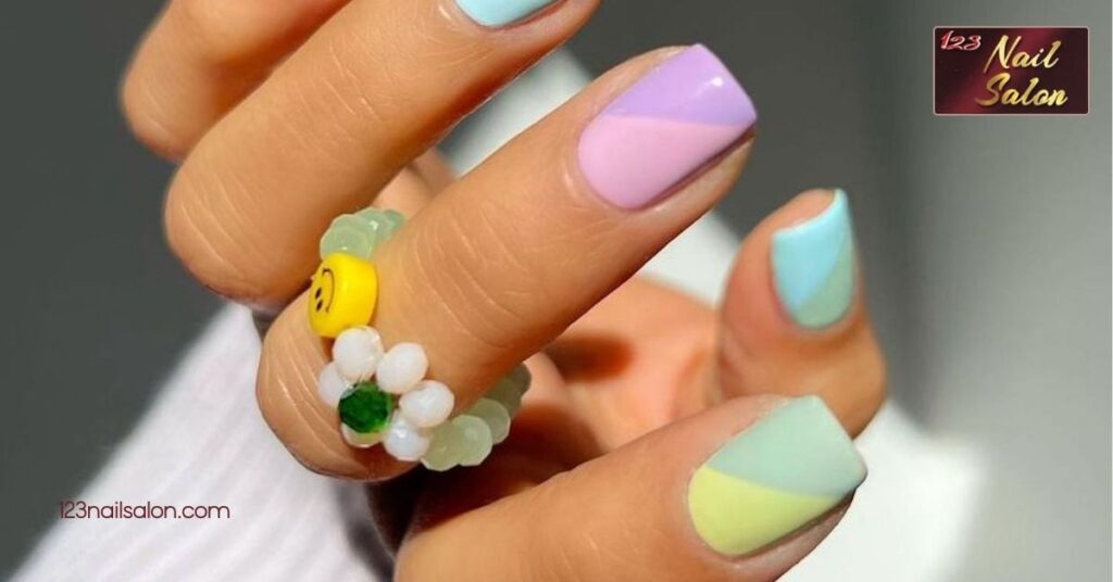 10 Trendy Summer Nail Ideas to Brighten Your Look for Every Beach Party 3 Fun Pastel Shades