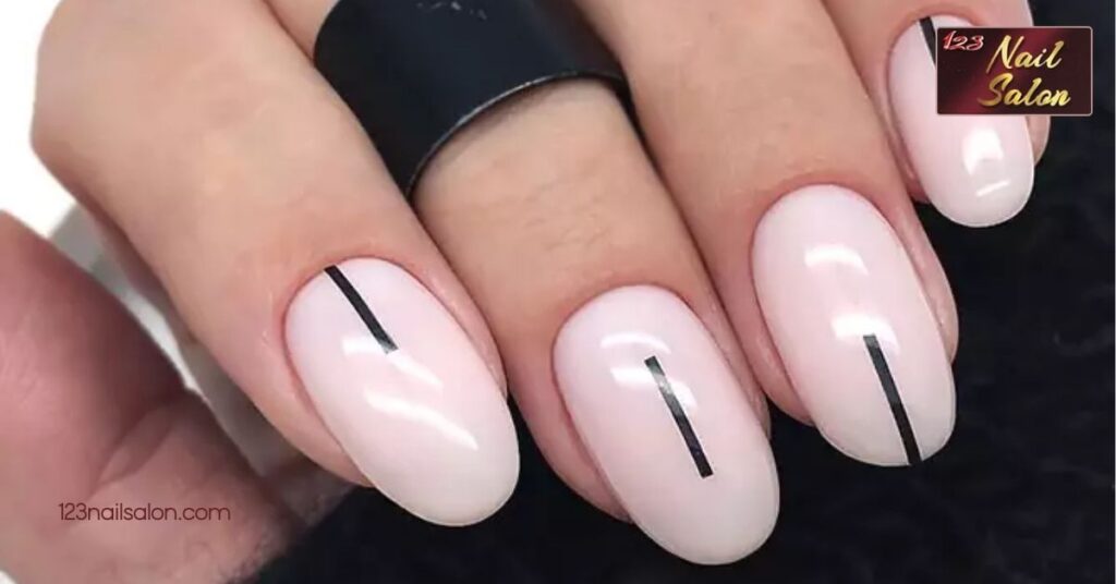 Stunning Shellac Nail Ideas: Elevate Your Style for Every Season 7 Geometric Designs and Abstract Art
