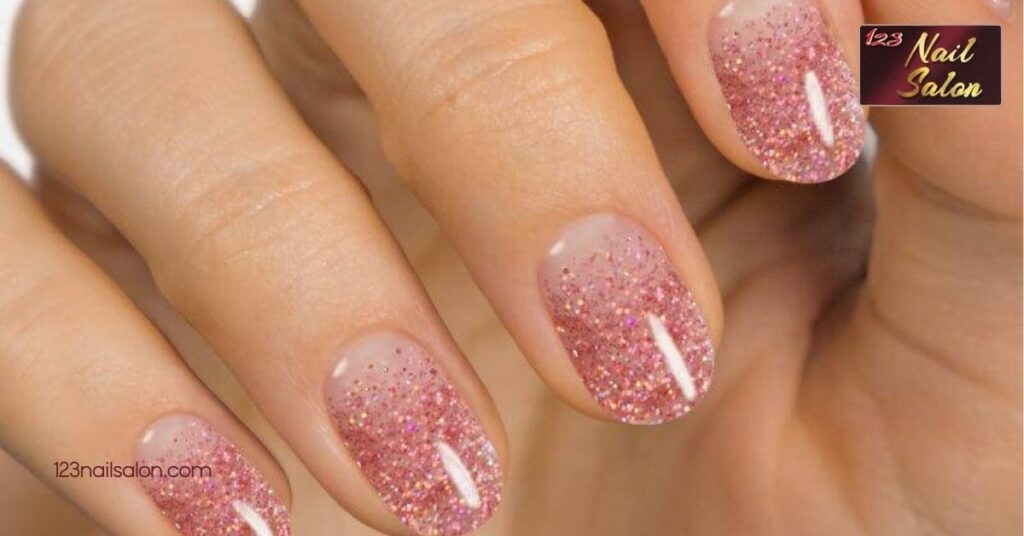 30 Stunning Gel Nail Ideas to Elevate Your Mani Game This Season 4 Glitter Gel Nails