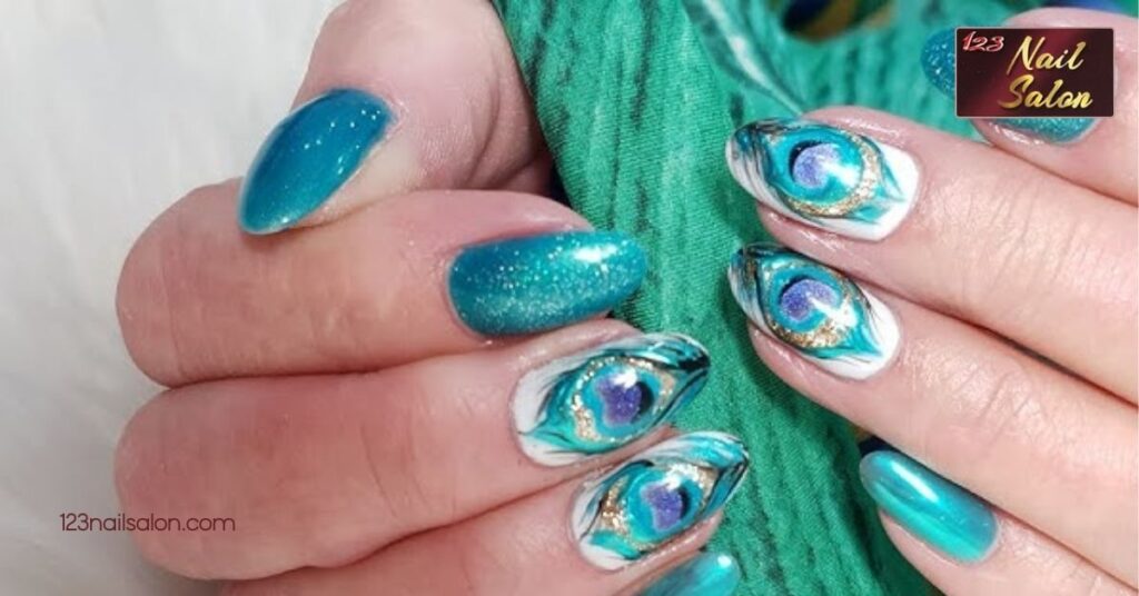30 Stunning Nail Salon Nail Ideas to Elevate Your Style for Every Season 12 Glitter and Glam