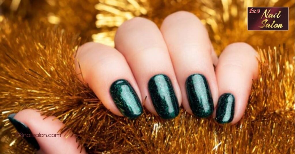 25 Stunning June Nail Ideas to Rock Your Summer Style – Perfect for Every Occasion 4 Glitter and Metallic Accents