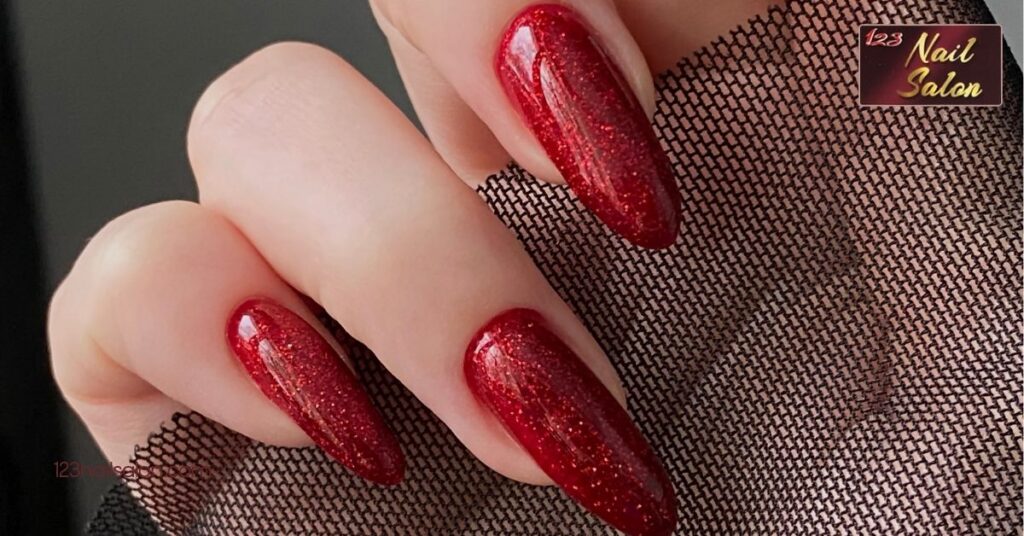 10 Creative Valentine Nail Ideas to Make Your Manicure Sparkle This February 5 Glittery Valentine Nail Ideas