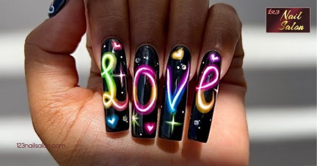 50 Spooktacular Halloween Nail Art Ideas to Get You in the Festive Spirit 5 Glow in the Dark Effects