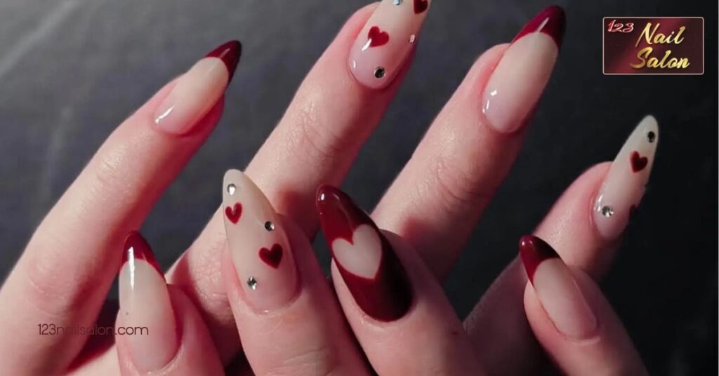 20 Stunning February Nail Ideas to Celebrate Love and Winter in Style 4 Heart Themed Nail Art Techniques