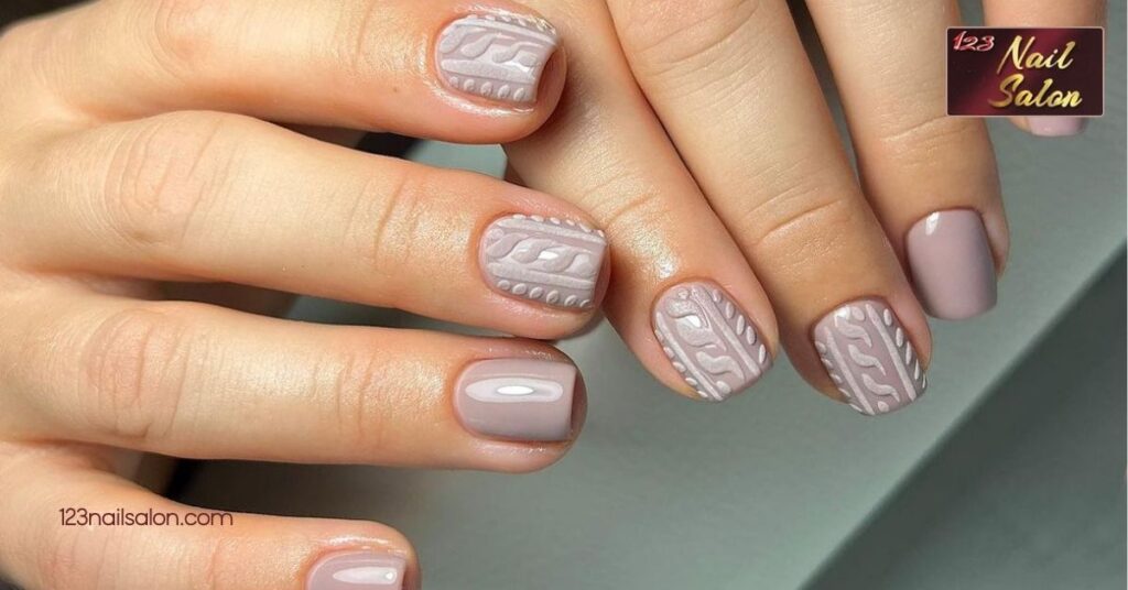 10 Creative Holiday Nail Ideas to Shine Bright at Your Next Festive Gathering 10 Knit Pattern Designs