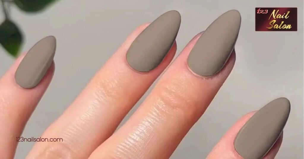 20 Stunning Almond Acrylic Nail Ideas You’ll Want to Try This Season 9 Matte Finish Almond Acrylic Nails