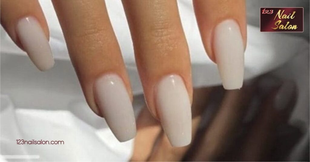 10 Stunning Plain Nail Ideas to Elevate Your Style Effortlessly 7 Minimalist White Nails