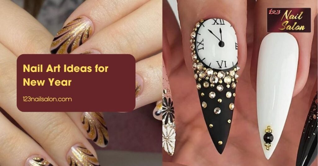 Nail Art Ideas for New Year