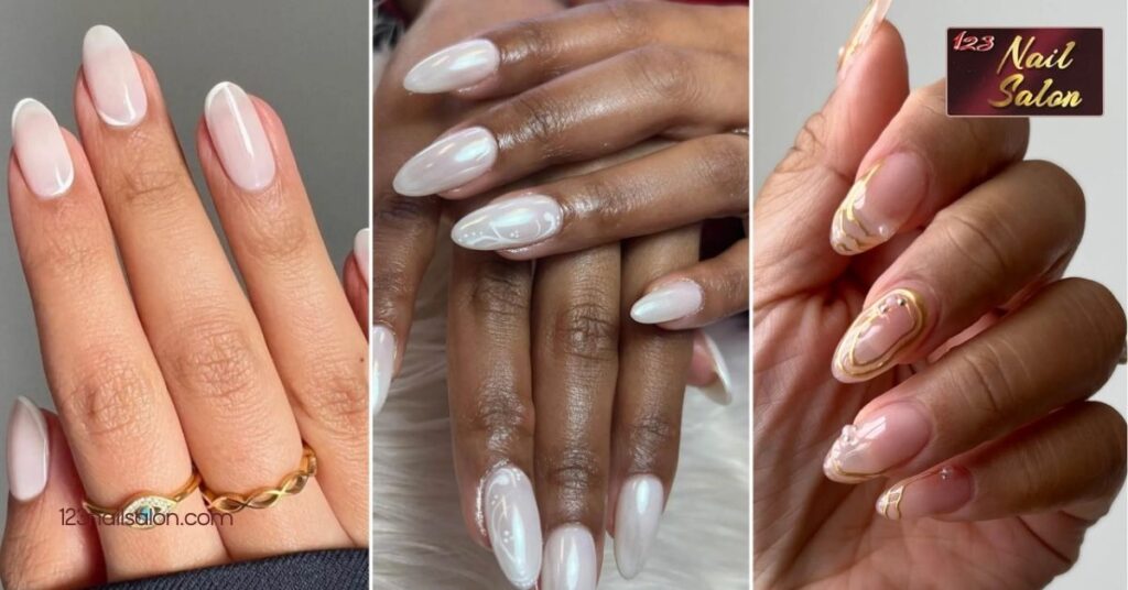 25 Gorgeous Nail Ideas for Your Dream Wedding Day: Elevate Your Bridal Style 7 Neutral Tones with a Twist