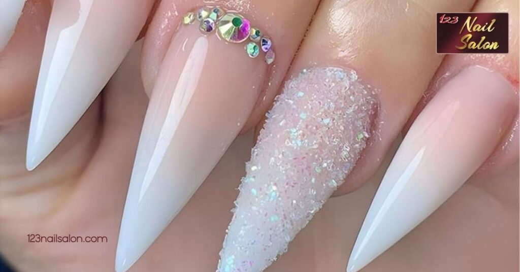 20 Stunning Stiletto Nail Art Ideas to Elevate Your Manicure Game 5 Ombre Stiletto Nails