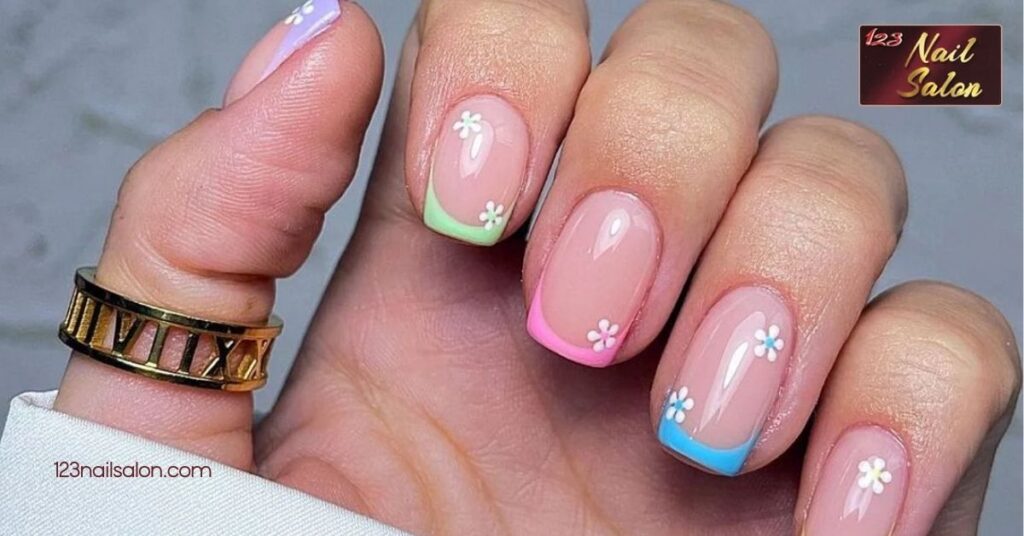 10 Acrylic Simple Nail Ideas to Elevate Your Style Effortlessly 7 Pastel Acrylic Nails