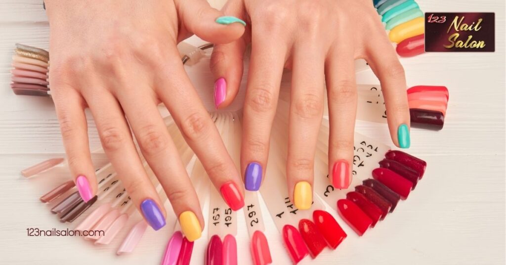 10 Creative Valentine Nail Ideas to Make Your Manicure Sparkle This February 9 Playful Shapes and Colors