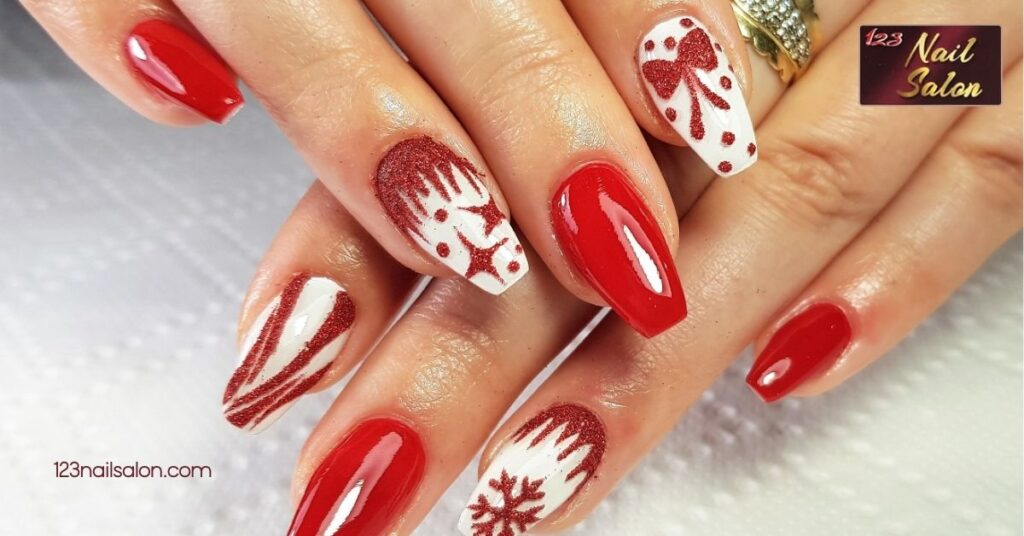 25 Stunning Red Nail Ideas to Elevate Your Style for Every Occasion 8 Red Nail Ideas for Christmas
