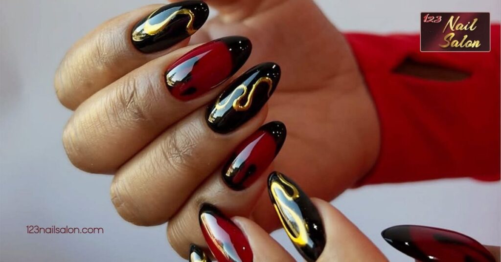 Stunning Red and Black Nail Art Ideas to Elevate Your Style for Any Occasion 1 Red and Black Nail Art Ideas for Every Occasion