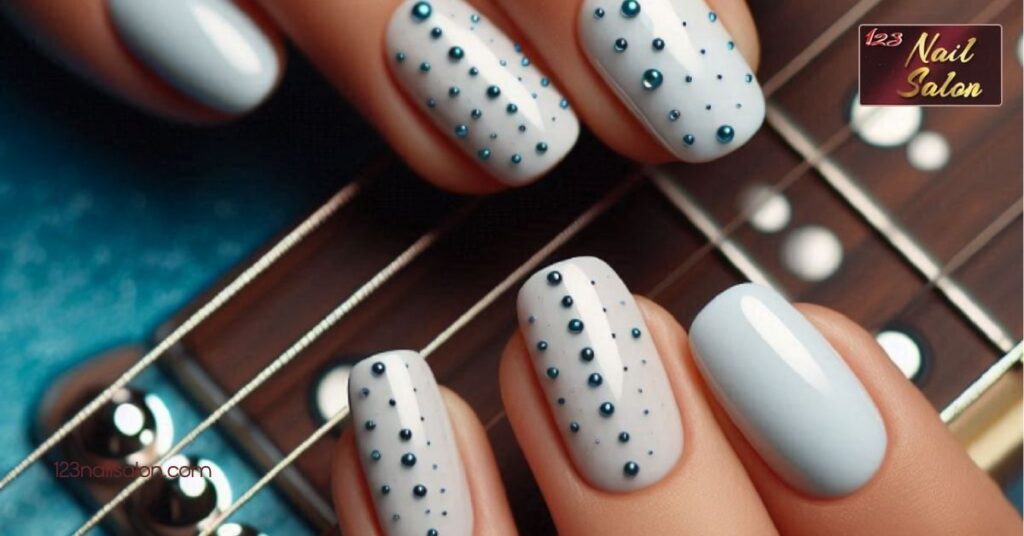 20 Stunning Silver Nail Ideas to Elevate Your Manicure for Any Occasion 10 Simple Silver Dots