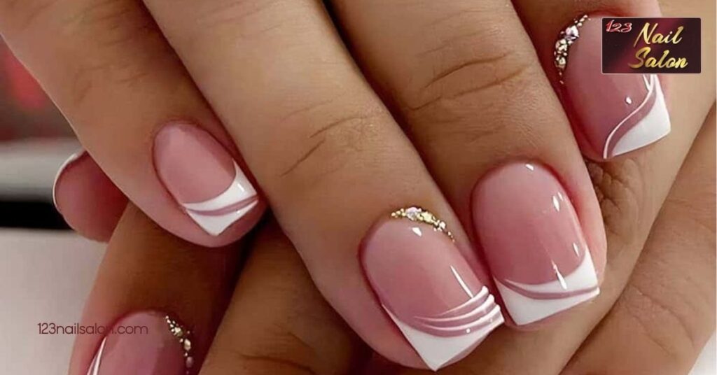 10 Stunning Nail Art Ideas to Transform Your French Manicure This Season 2 Simple White Tips