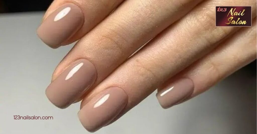 10 Must-Try Fall Nail Color Ideas to Elevate Your Autumn Style 8 Soft Beige and Camel