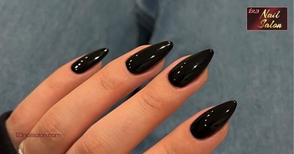 20 Stunning Stiletto Nail Art Ideas to Elevate Your Manicure Game 3 Solid Color Stiletto Nails