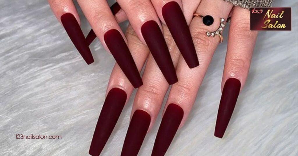 10 Stunning Ballerina Nail Ideas to Elevate Your Style for Every Occasion 2 Solid Colors for Ballerina Nails