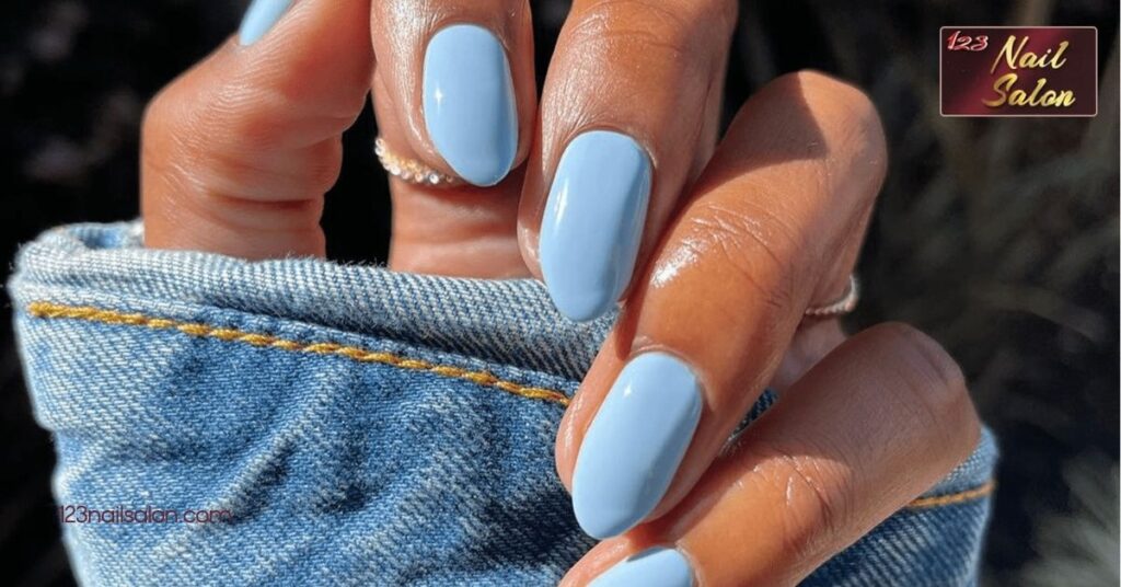 10 Stunning Easy Nail Design Ideas You Can Try at Home Today 2 Solid Colors with a Twist