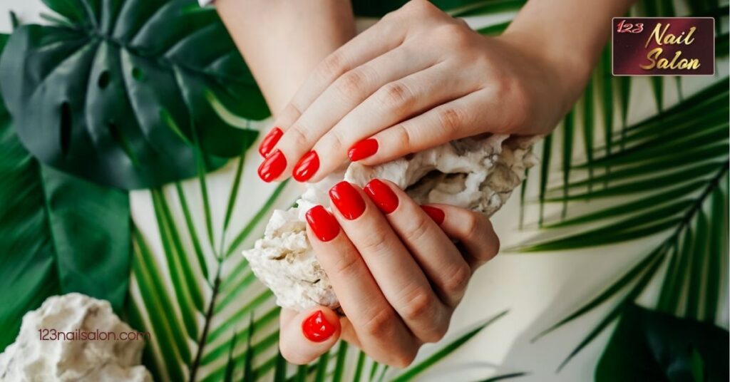 25 Stunning Red Nail Ideas to Elevate Your Style for Every Occasion 2 Solid Red Nails