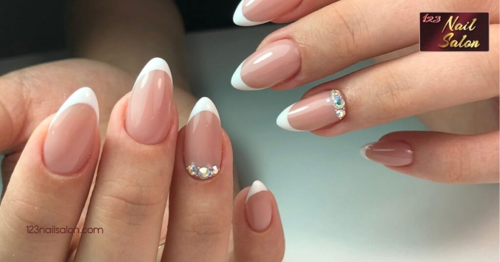 Fresh January Nail Ideas: Sparkle and Style Your Way into the New Year 7 Sophisticated French Tips with a Twist