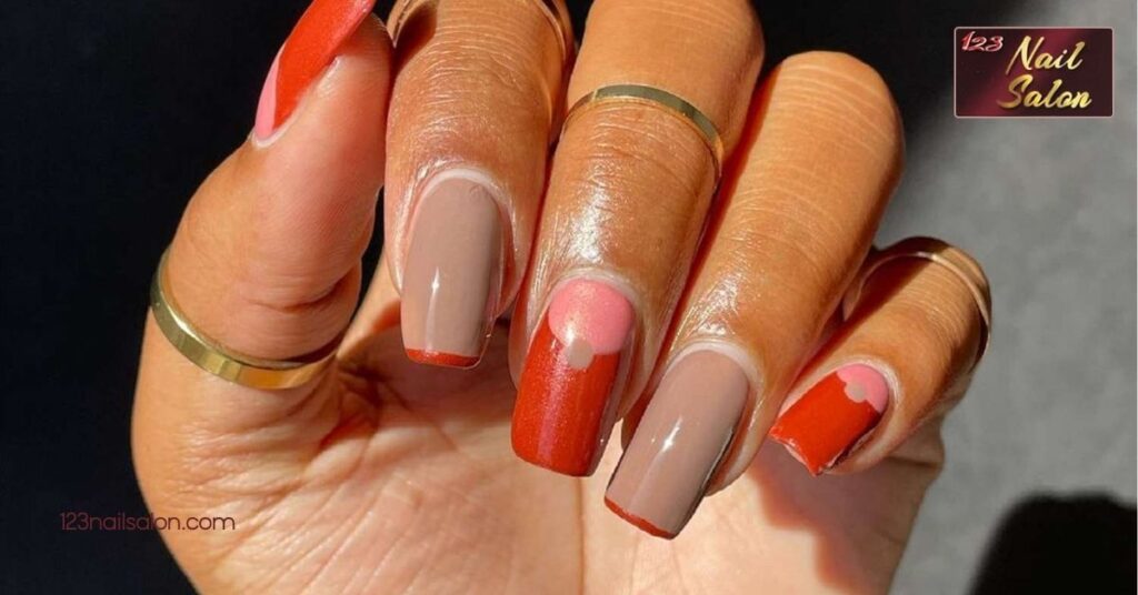 30 Stunning Nail Ideas for November: Embrace Fall Colors and Festive Designs 9 Square and Round Shapes