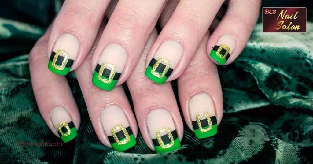 10 Stunning March Nail Ideas to Refresh Your Spring Style and Show Off Your Personality 6 St. Patrick’s Day Themed Nails