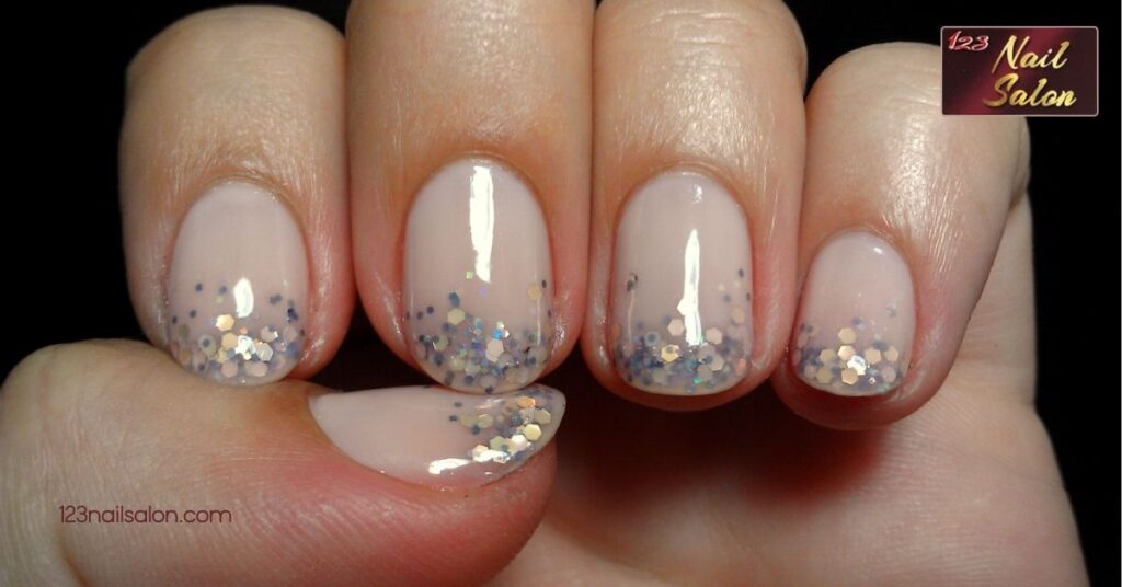 25 Simple Gel Nail Ideas for Effortless Elegance – Perfect for Any Occasion 8 Subtle Glitter Tips