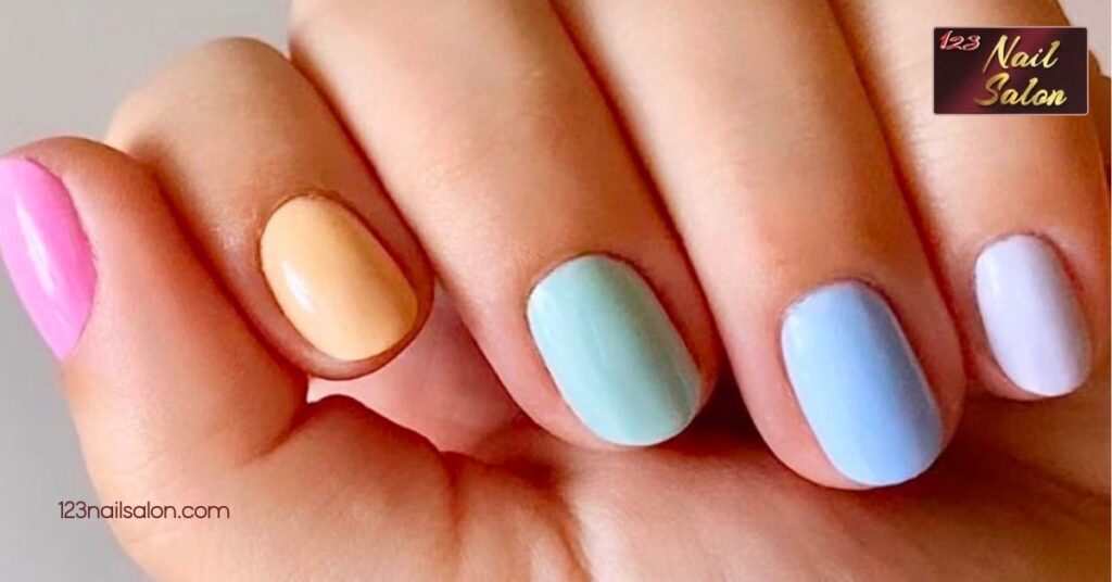 10 Stunning Plain Nail Ideas to Elevate Your Style Effortlessly 4 Subtle Pastel Colors